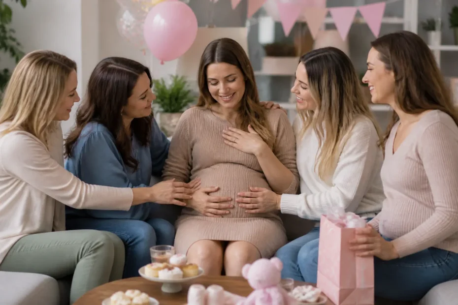 Babaváró buli (baby shower)