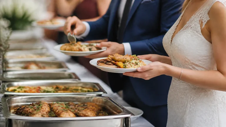 Esküvői vacsora / catering fejenként