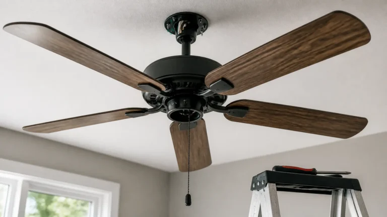 egy mennyezeti ventilátor felszerelése ára 2026-ban